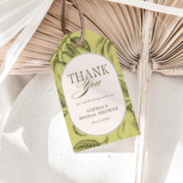 パーフェクトペア ヴィンテージ パール ブライダルシャワー ギフトタグ