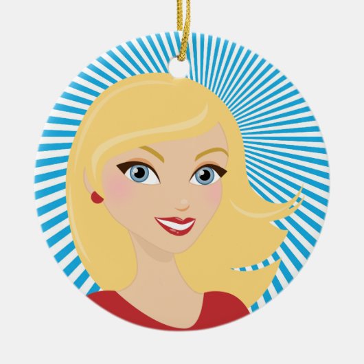 パーフェクトホステル – SRF セラミックオーナメント (正面)