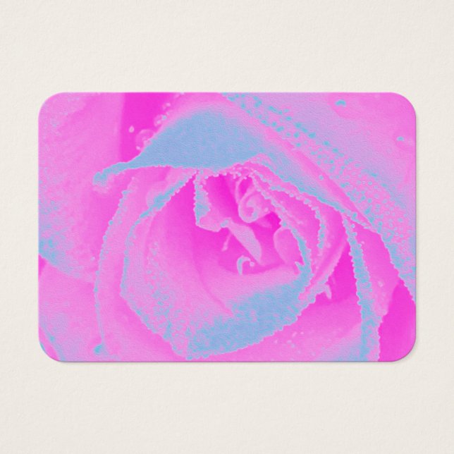 パーフェクトホットピンク&ライトブルーバラ詳細 (正面)