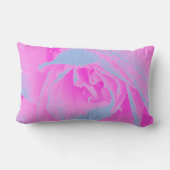 パーフェクトホットピンク&ライトブルーバラ詳細 ランバークッション (裏面)