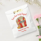 パーフェクトポピンの猫ポップコーンおもしろいバレンタイン フェイバーバッグ (封をした状態)