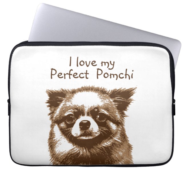 パーフェクトポンチ ラップトップスリーブ (正面)