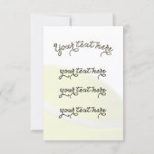 パーフェクトマッチのご招待 招待状 (裏面)