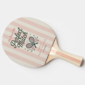 パーフェクトマッチソーシャルクラブテニスブライダルシャワー 卓球ラケット (横)