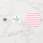 パーフェクトマッチテニスカントリークラブブライダルシャワー コンフェッティ (裏面)