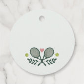 パーフェクトマッチテニスブライダルシャワー フェイバータグ (裏面)