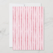 パーフェクトマッチドードルサンセットコケットブライダルシャワー 招待状 (裏面)