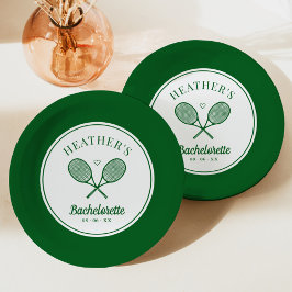 パーフェクトマッチラストスイングテニスバチェロレッテ ペーパープレート