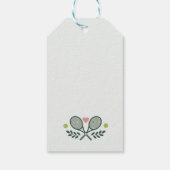 パーフェクトマッチ テニス ブライダルシャワー ギフトタグ (裏面)