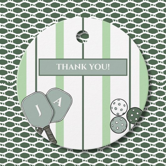パーフェクトマッチ ピックルボール カップル シャワー サンクス フェイバータグ