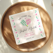 パーフェクトマッチ ピックルボール ブライダルシャワーのご案内 スタンダードカクテルナプキン