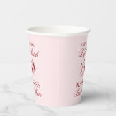 パーフェクトマッチ　マッチボックス　ブライダルシャワー 紙コップ (右)