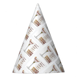 パーフェクトマルティーニカクテルレシピアート パーティーハット