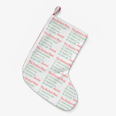 パーフェクトマンクリスマスストッキング スモールクリスマスストッキング (正面 (吊り時))