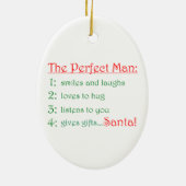 パーフェクトマン・楕円形オーナメント セラミックオーナメント (裏面)