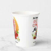 パーフェクトミックスフルーツ サンキューウェディング 紙コップ (右)