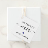 パーフェクトミックス スパイスまたはトレイルミックス ギフトタグ ネイビー フェイバータグ (インサイチュ)