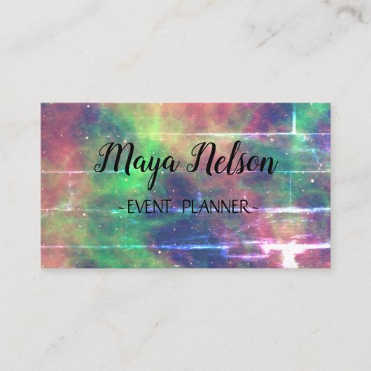 パーフェクトラグジュアリー銀河系名刺 名刺 (正面)