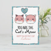 パーフェクトラブキャッツニャーバレンタインデー シーズンカード (スタンド正面)