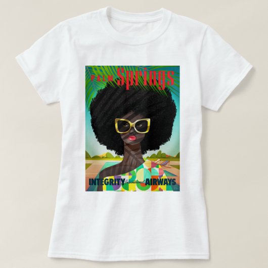 パーフェクトリー・パームスプリングス 女性用 Tシャツ (デザイン正面)