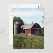 パーフェクトレッドバーンアンドサイロ ポストカード (正面/裏面)