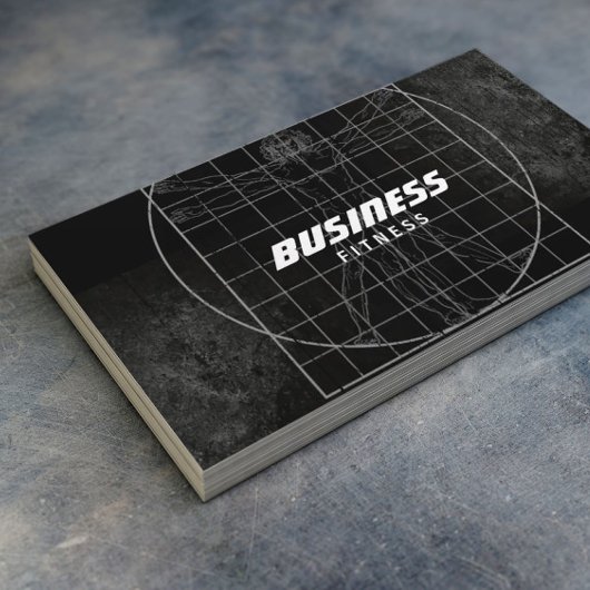 パーフェクト体グランジダークフィットネストレーニング 名刺