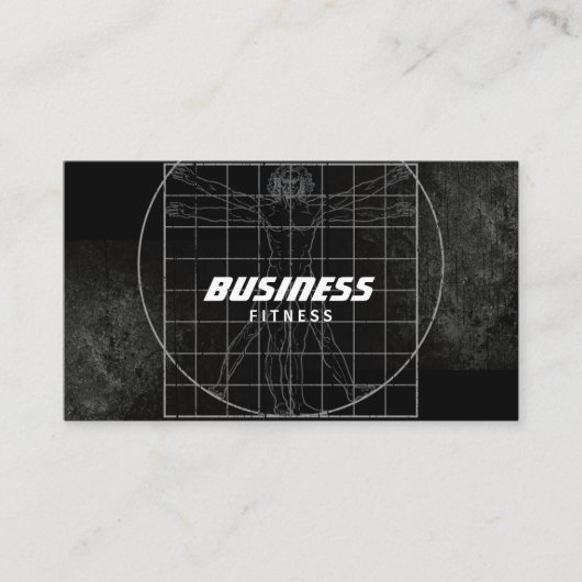 パーフェクト体グランジダークフィットネストレーニング 名刺 (正面)