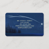 パーフェクト素晴らしクリスマス射撃、 発砲スター 名刺 (裏面)