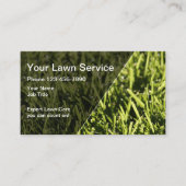 パーフェクト芝刈りサービス 名刺 (正面)