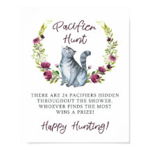 パーフェクト赤ちゃんシャワーおしゃぶり狩りゲーム