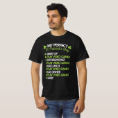 パーフェクト遊St patricks dayゲームゲーマー Tシャツ (正面フル)