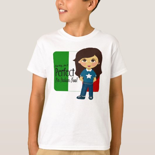 パーフェクト&イタリアンガール Tシャツ (正面)