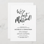 パーフェクト・カ結婚リグライポストのブルンチ招待状 招待状 (正面/裏面)