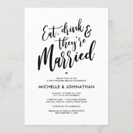 パーフェクト・カ結婚リグライポストのブルンチ招待状 招待状