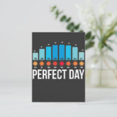 パーフェクト・キテサーフィン・ビーチ・デイ・サーファー・ウォーター・スポーツ ポストカード (スタンド正面)