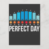 パーフェクト・キテサーフィン・ビーチ・デイ・サーファー・ウォーター・スポーツ ポストカード (正面)