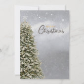 パーフェクト，クールクリスマスパイン招待状 招待状 (裏面)