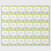 パーフェクト、クールハッピーイースター、ハッピーバニー ラッピングペーパー (フラット)