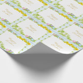 パーフェクト、クールハッピーイースター、ハッピーバニー ラッピングペーパー (角)