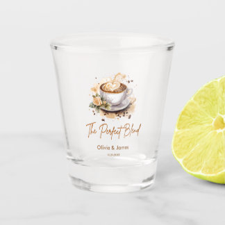 パーフェクト ブレンド コーヒー ウェディング カップル シャワー ショットグラス
