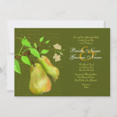 パーフェクト·ペア 招待状 (裏面)