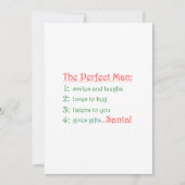 パーフェクト・マン 招待状 (正面)