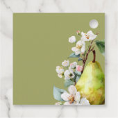 パーフェクトPearフローラブライダルシャワー フェイバータグ (裏面)