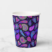 パーフェルかわいらしプルペイズリー 紙コップ (裏面)