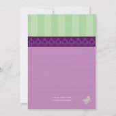 パーフルムボトルブライダルシャワー招待 招待状 (裏面)