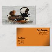 パーフード付きメルガンスの集会 名刺 (正面/裏面)