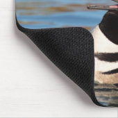 パーフード・メルガンザー・コール マウスパッド (コーナー)