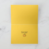 パープお洒落ルハロウィーンのカボチャパッチ カード (内部)