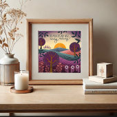 パープかわいらしル芸術的ズインスパイアマーシー引用文 ポスター