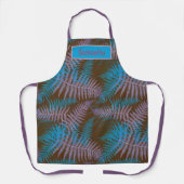 パープかわいらしル葉エプロン エプロン (正面)